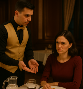 Guest is complaining and upset